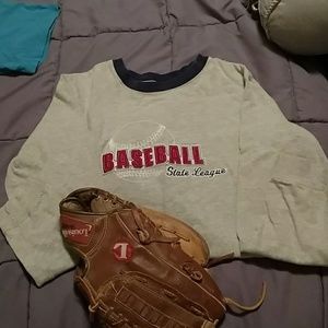 Boys sz XL (16/18) Baseball T-shirt